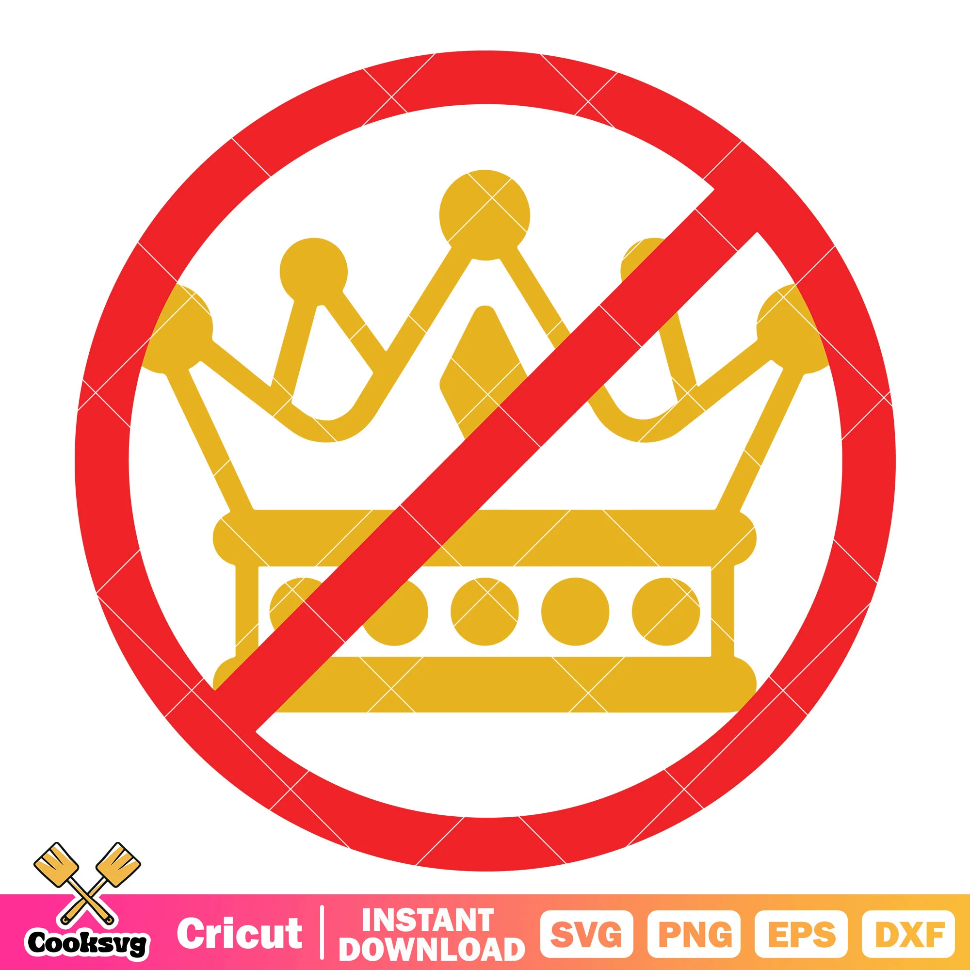 We just ban king file svg, no kings svg, no king america svg