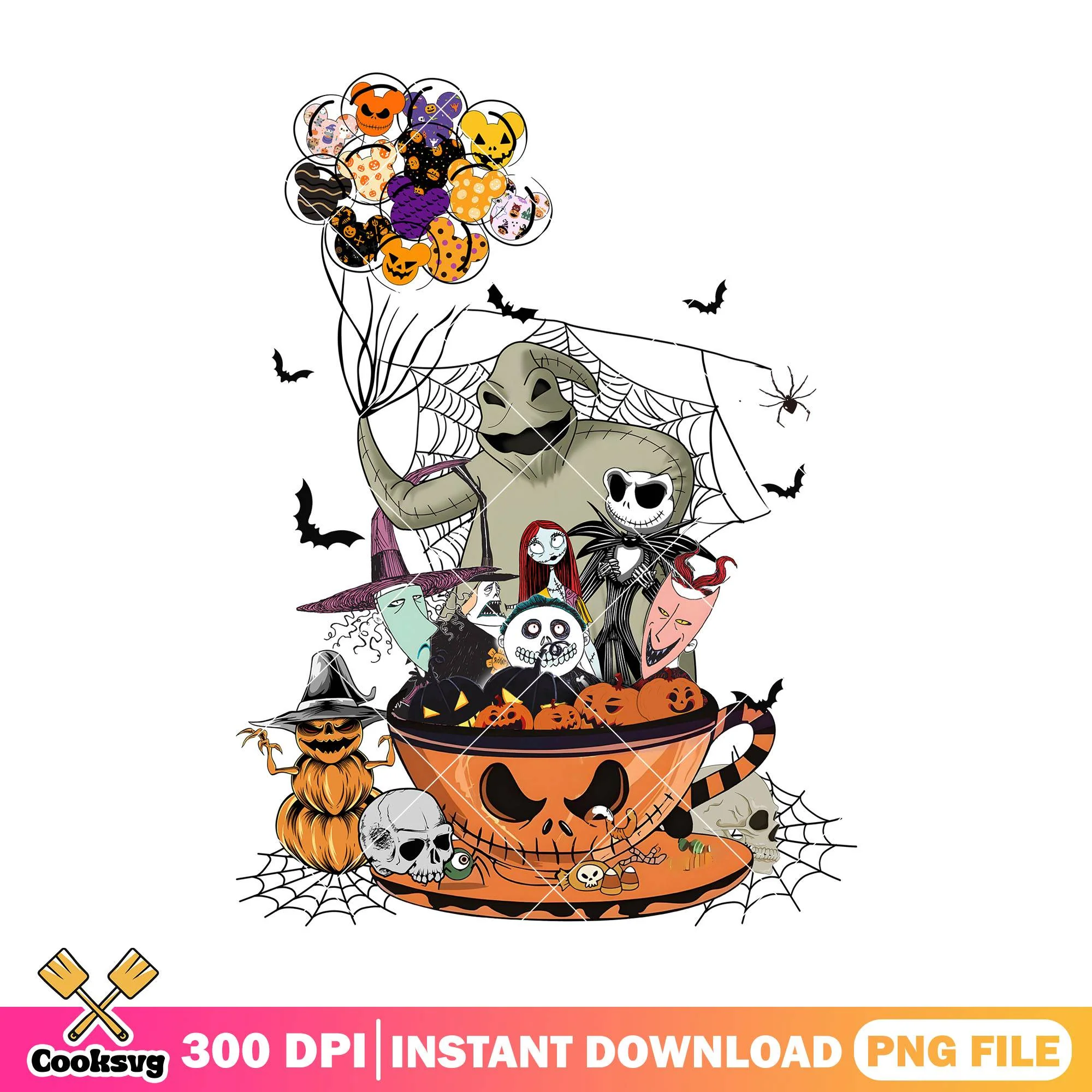 Welcome to our nightmare png, happy halloween png, jack skellington png