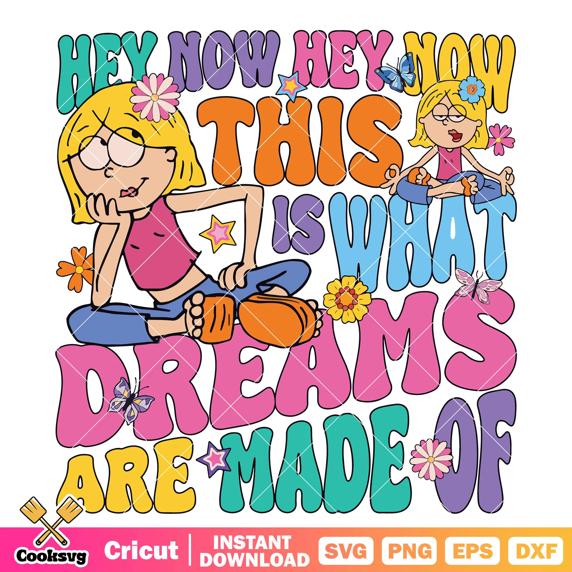 What Dreams Are Made Of cartoon svg, cartoon song svg, dream song svg