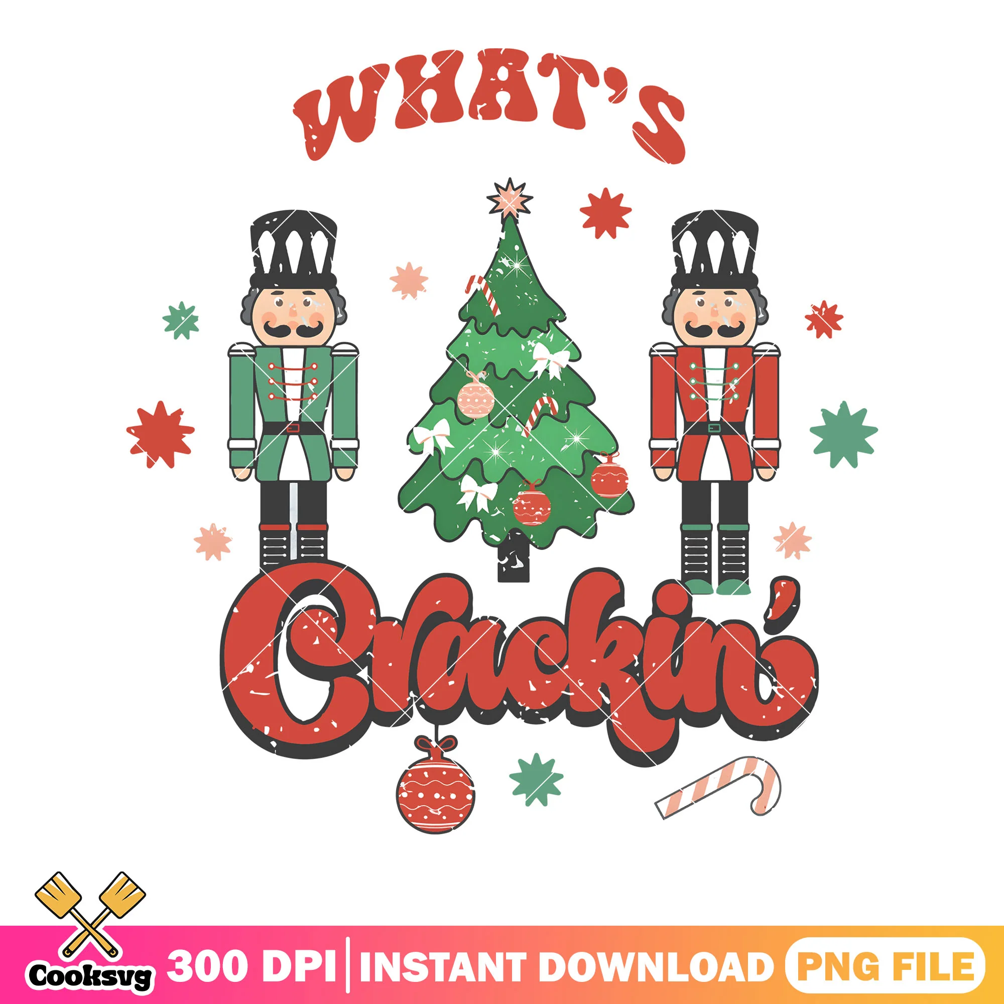 Whats crackin christmas png, nutcracker png, merry christmas png
