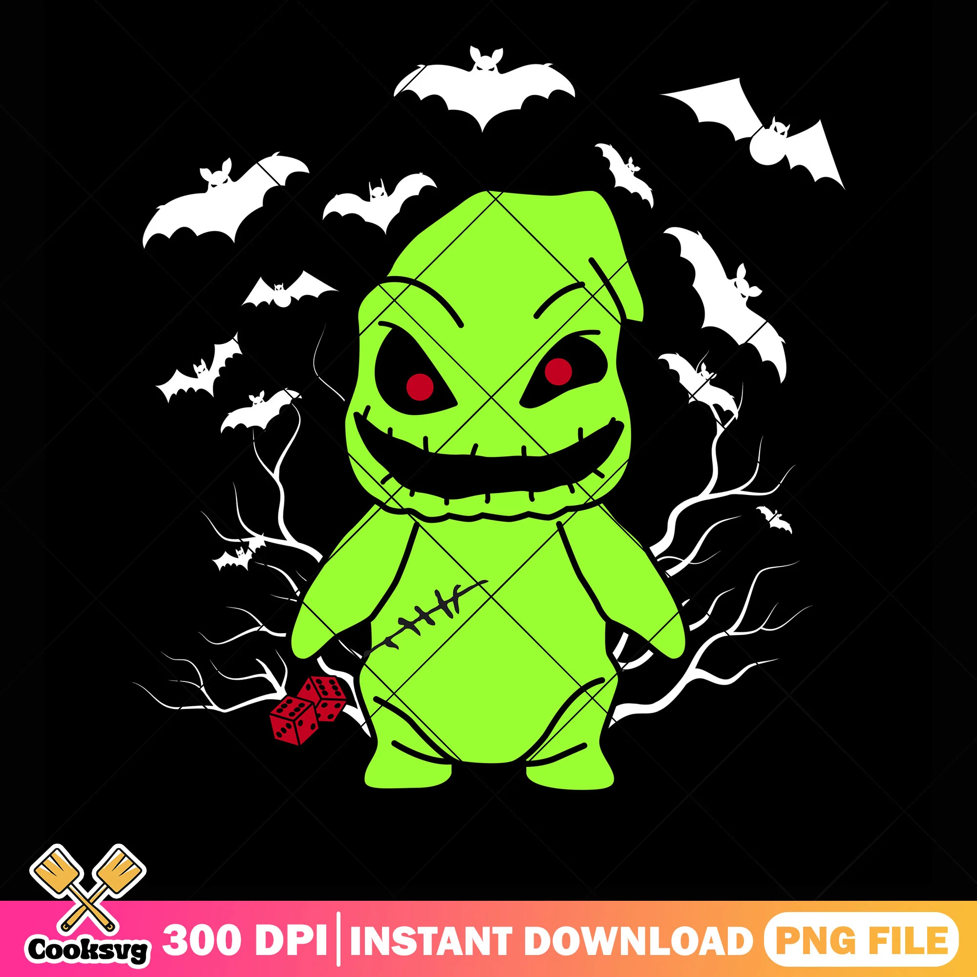 White Scary bats png, oogie boogie costume png, halloween png