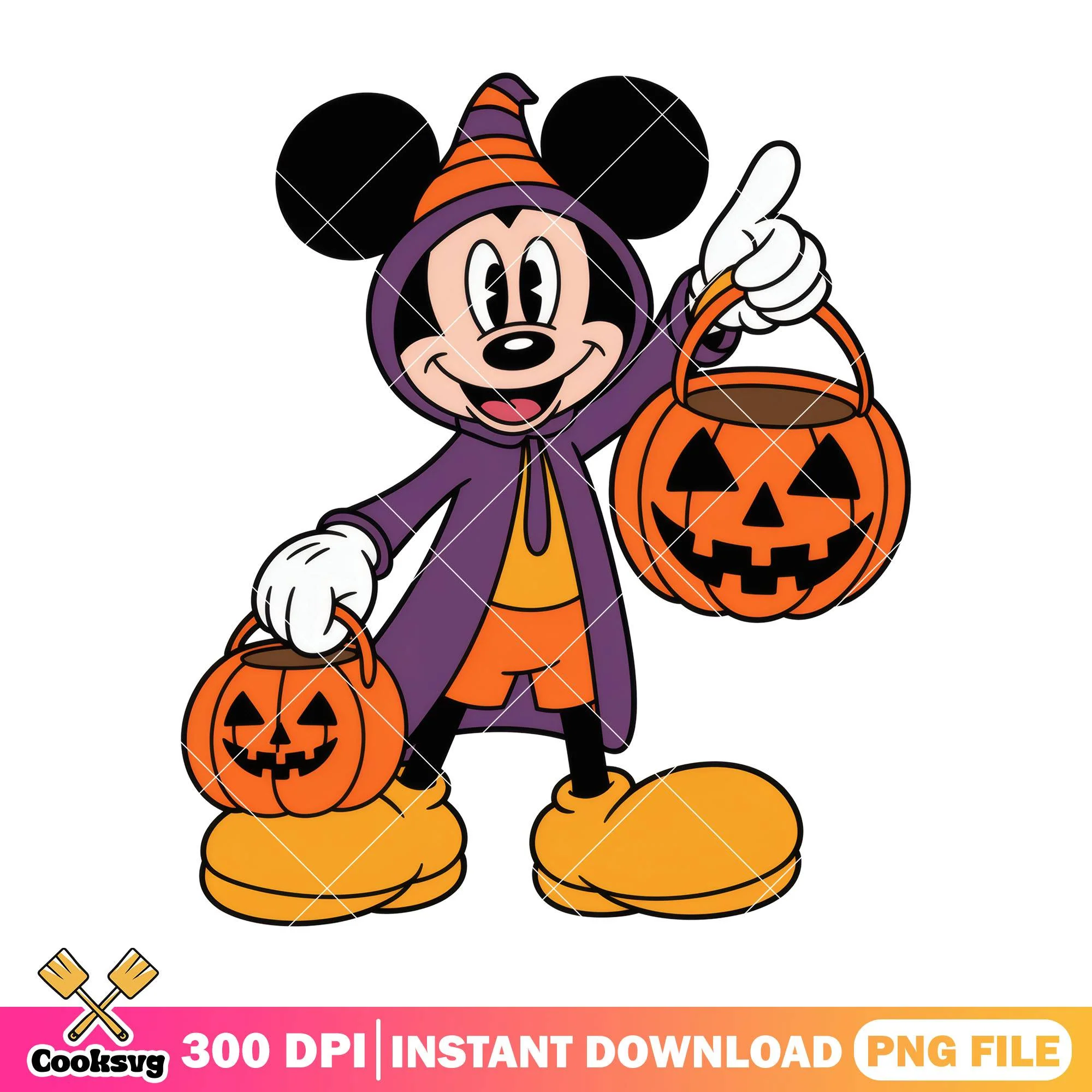 Wizard mickey disney png, happy halloween png, mickey mouse png
