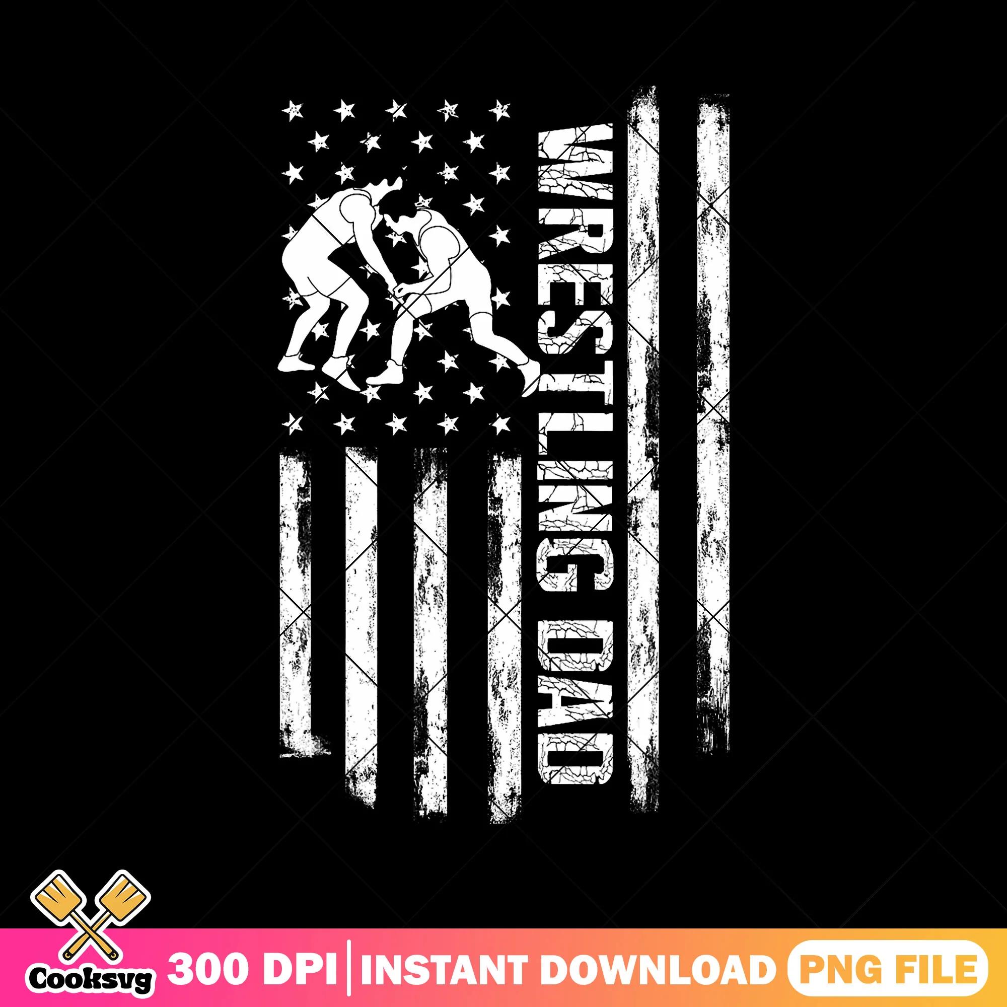 Wrestling dad america png, america dad png, dad silhouette png