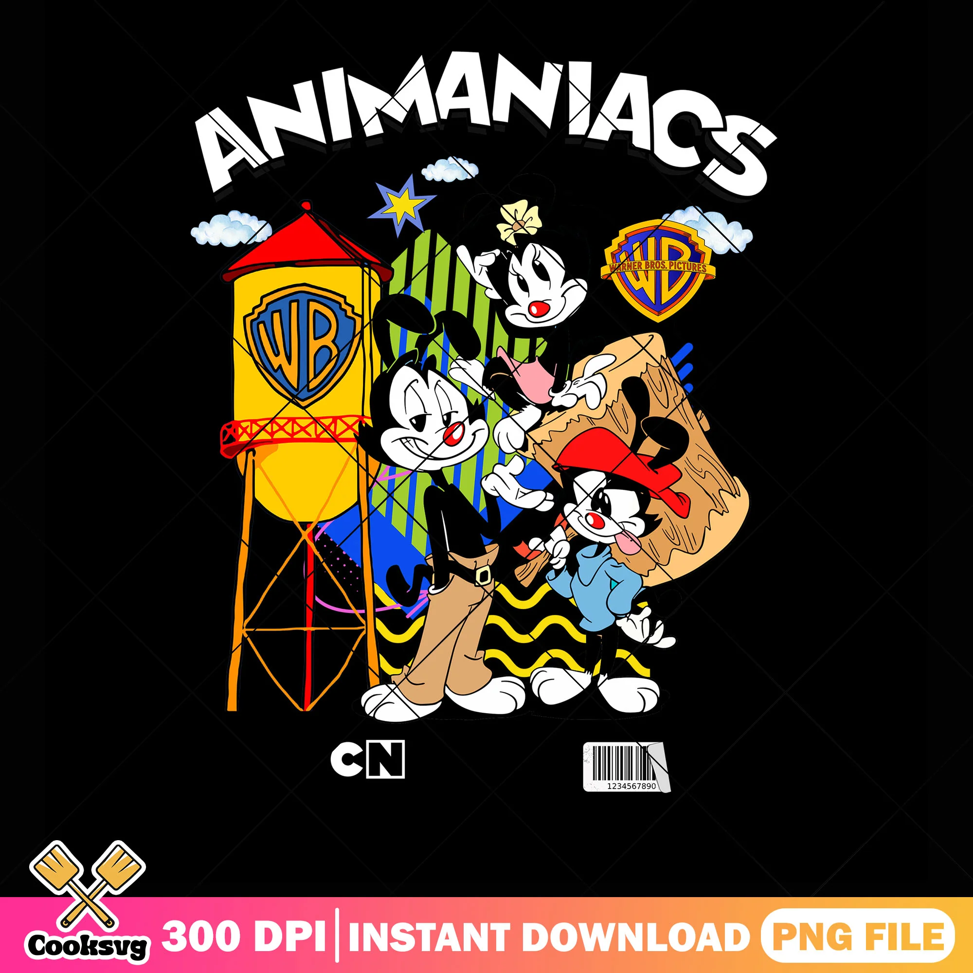 Yakko Wakko Dot png, Cartoon Network png, 90s cartoon