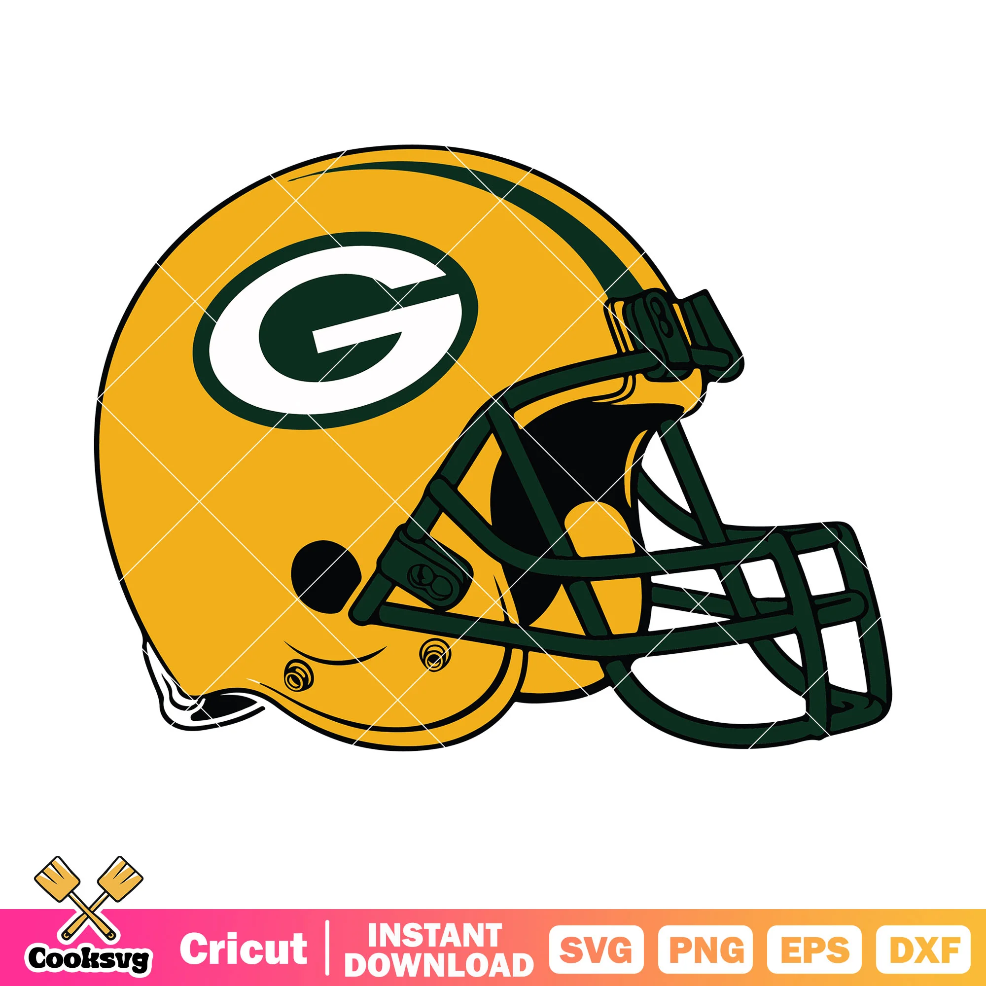 Yellow helmets rugby svg, g packers svg, packers svg