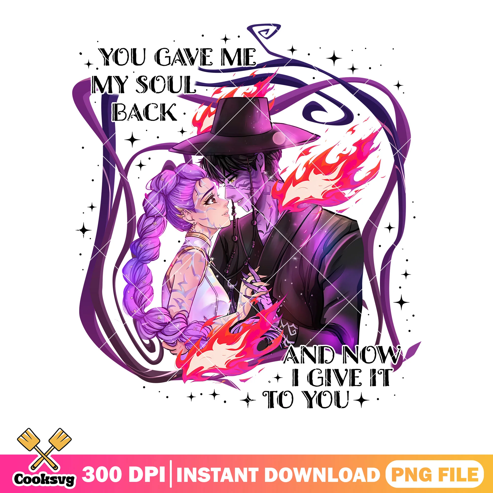 You gave me my soul back and now i give it to you png, rujinu png