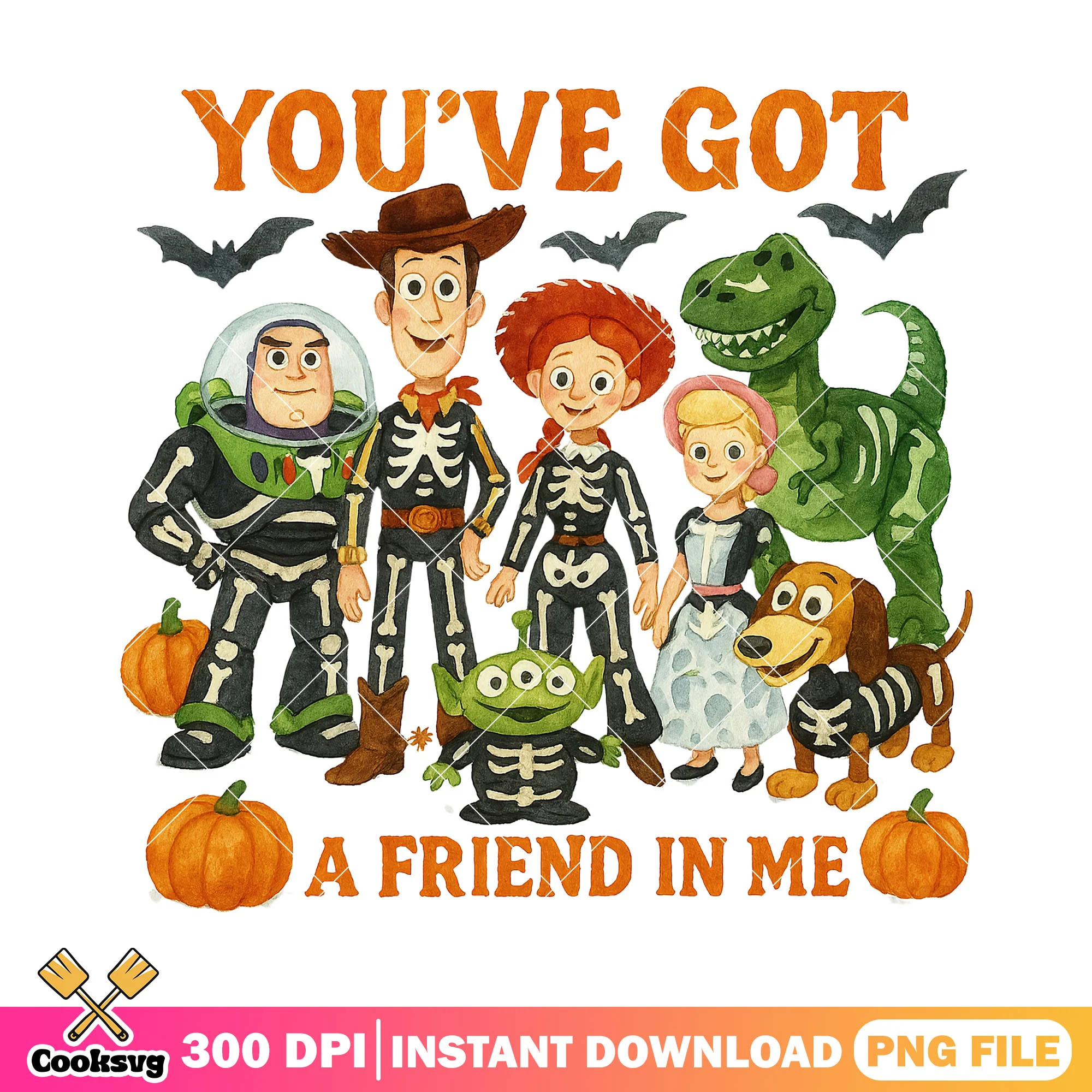 You have got toys png, what is halloween png, disney friends png