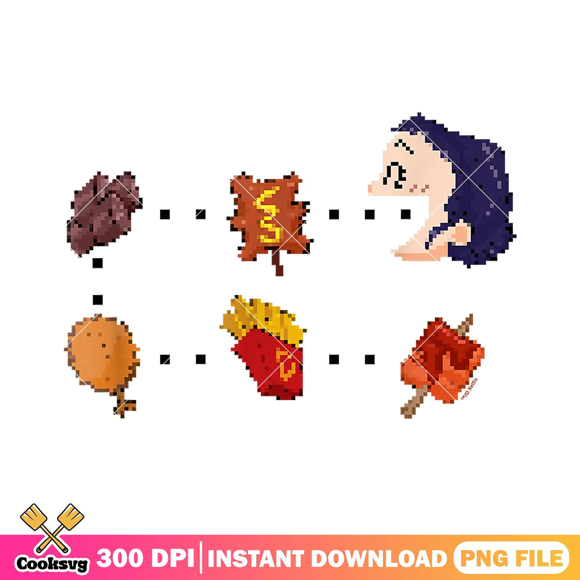 Zoey food chain png, zoey huntrix png, huntrix netflix png