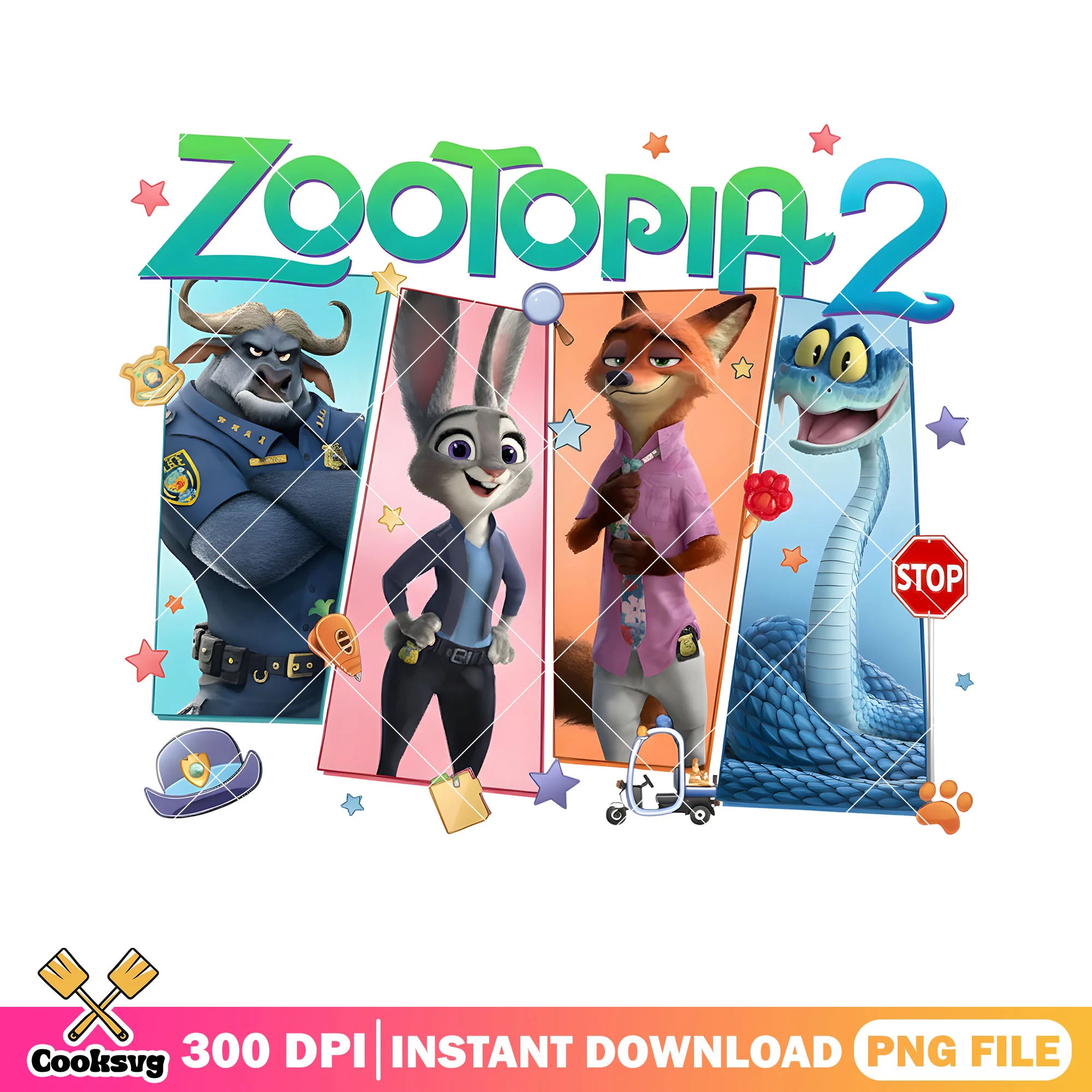 Zootopia fint casts png, zootopia alphabet png, popular zootopia png
